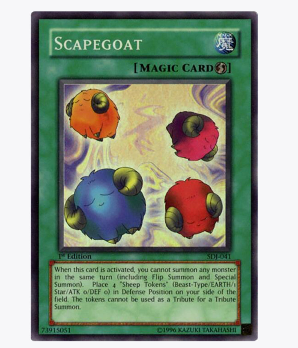 Scapegoat - Starter Deck: Joey (SDJ)