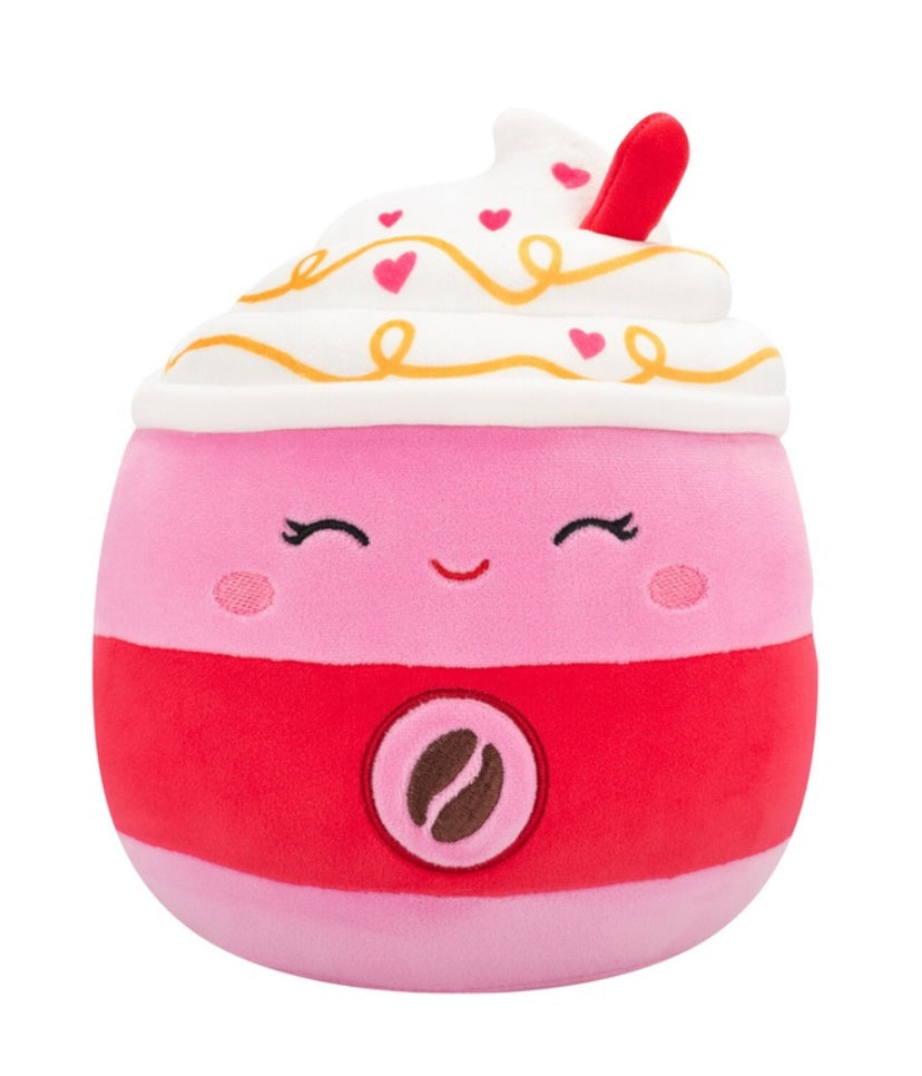 Squishmallows Valentines Beata the Latte