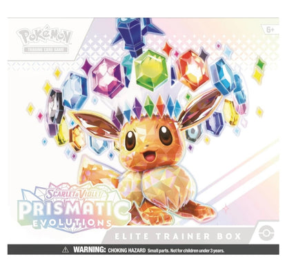 Prismatic Evolutions                          Elite Trainer Box