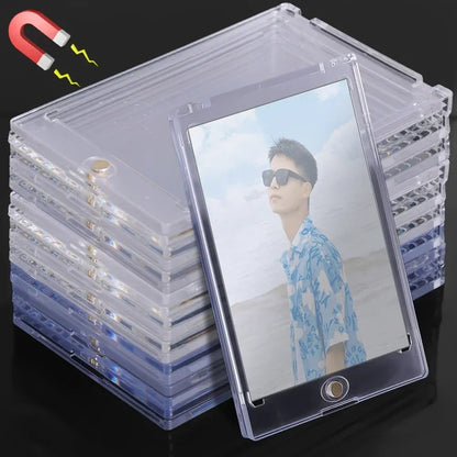 Ultra HD Magnetic Card Holder Clear Card Stands