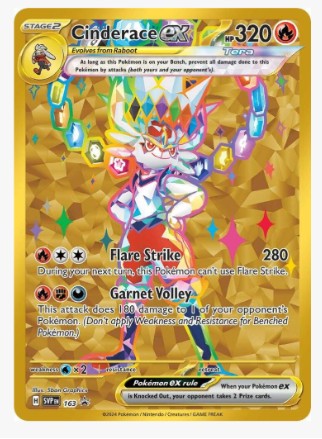 Cinderace ex - SV: Scarlet & Violet Promo Cards