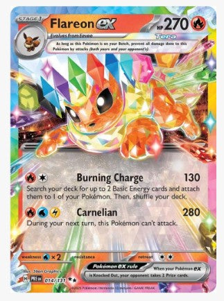 Flareon ex  - SV: Prismatic Evolutions