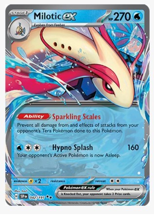 Milotic ex  - SV08: Surging Sparks