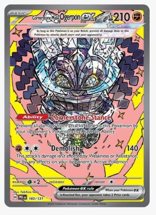 Cornerstone Mask Ogerpon ex - SV: Prismatic Evolutions